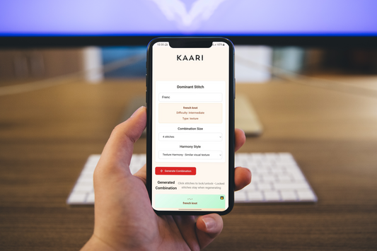 Kaari: Find the Right Stitch Rhythm for Your Embroidery